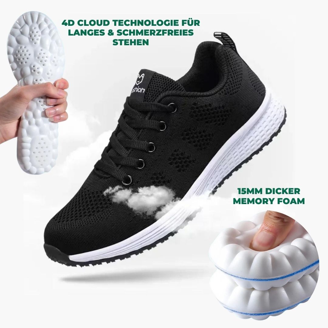 Gina - Leichte, flexible Trainingsschuhe | Performance-Sneaker mit gepolsterter Sohle