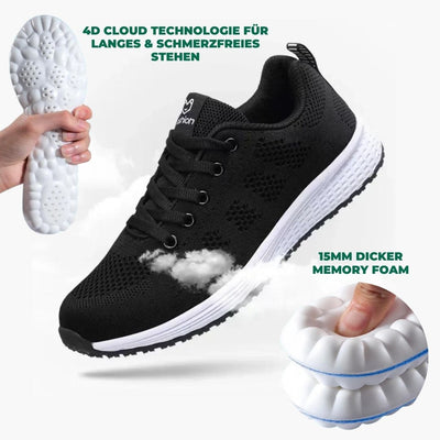 Gina - Leichte, flexible Trainingsschuhe | Performance-Sneaker mit gepolsterter Sohle