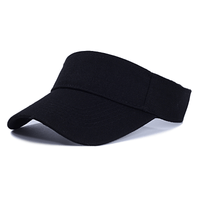 Livia™ – Vielseitiger Sonnenvisierhut in Schwarz
