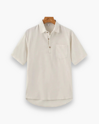 Herren Lässiges Polo Shirt | Bequemes Poloshirt in Beige