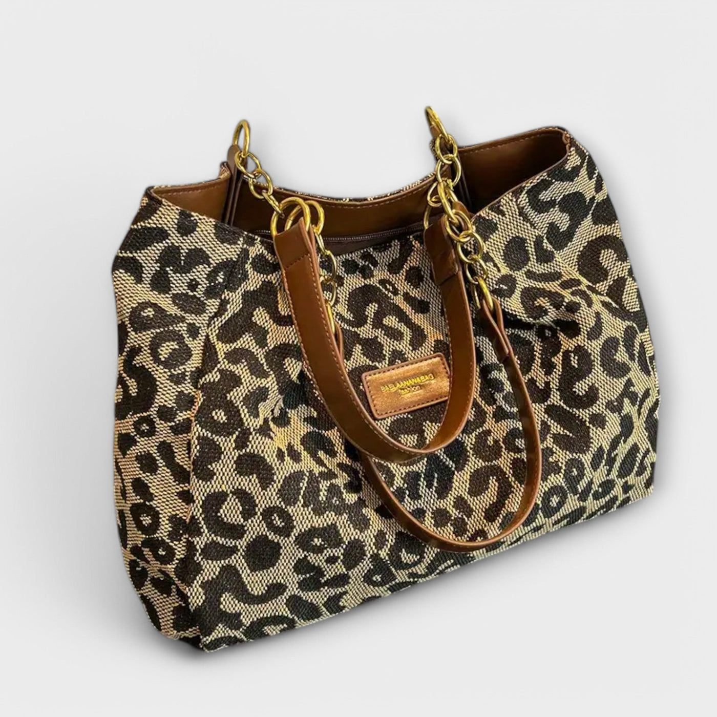 Brava - Leopard Canvas Tote