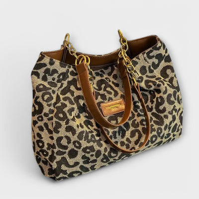 Brava - Leopard Canvas Tote