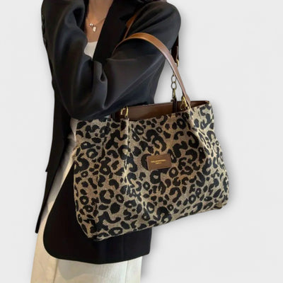 Brava - Leopard Canvas Tote