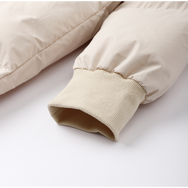 Abigail – Lange Pufferjacke mit hohem Kragen für Damen | Ultrawarmer, langer Steppmantel