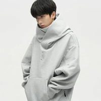 Herren Oversize Hoodie | Warme in Grau