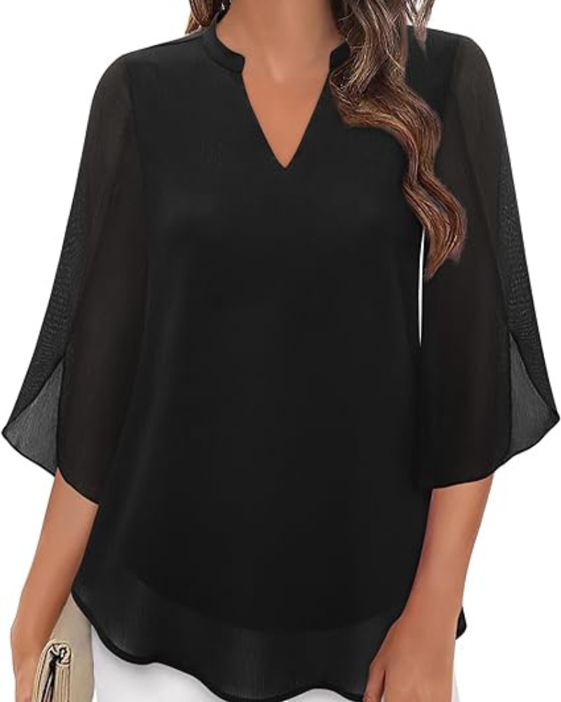 Damen Elegante Luftige Bluse | Vielseitig
