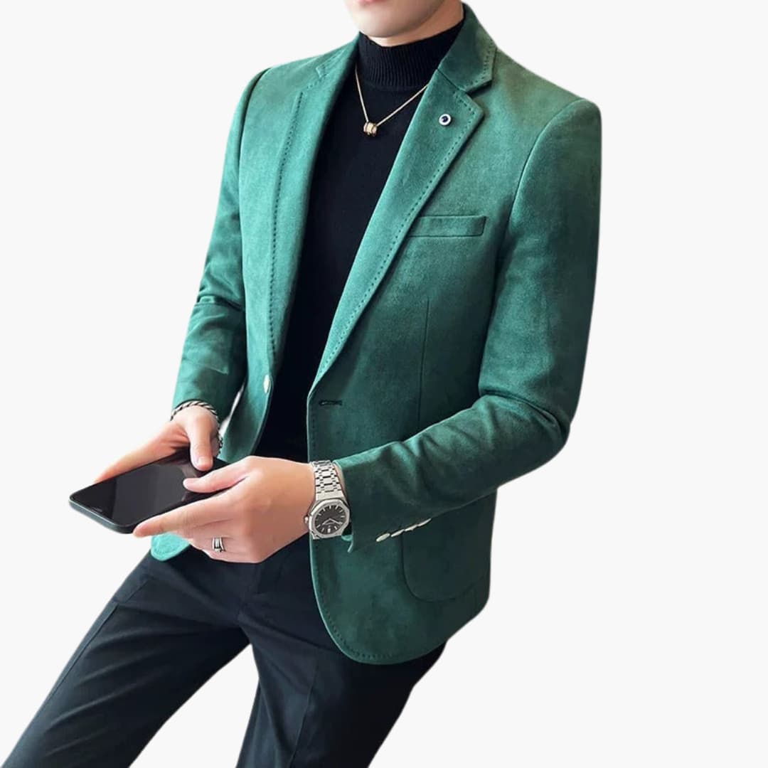 Taillierter Blazer - Modern Fit Herren Sakko für Events