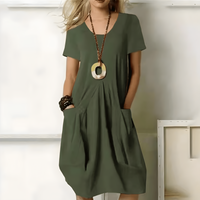Liliana® | Lässiges Sommerkleid in Grün