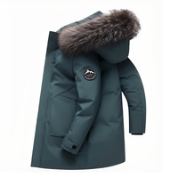 Crosby - Herrenjacke mit Kapuze in Grün