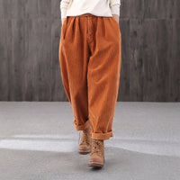 Dagmar - Bequeme Freizeithose in Orange