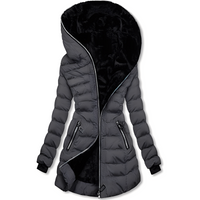 Jasmine - Modische Kapuzenjacke in Grau