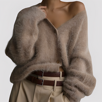 Lavena - Bequemer und wärmender Pullover in Dunkelkhaki