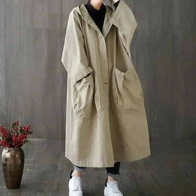 Trendiger Oversized Damen-Trenchcoat - Maren