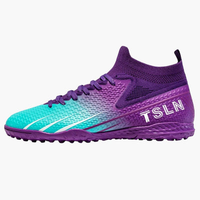 Herren Fußballschuhe mit Schnürverschluss und strukturierter Oberfläche