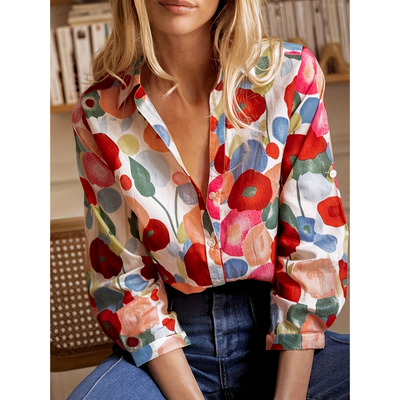 Solveig® | Blumenshirt für Damen