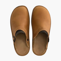 Herren klassische Clogs mit Innensohle in Beige
