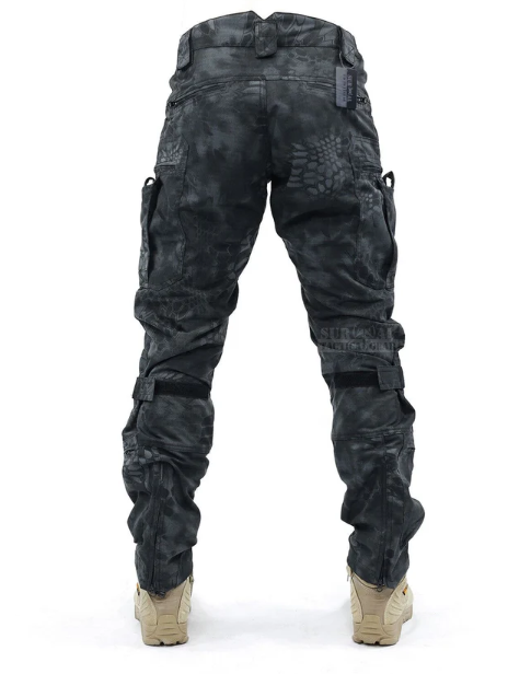 Funktionale Herren Cargo-Hose mit Knieschutz – Bram