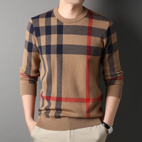 Anthony | Lässiger Pullover mit Rundhalsausschnitt in Beige