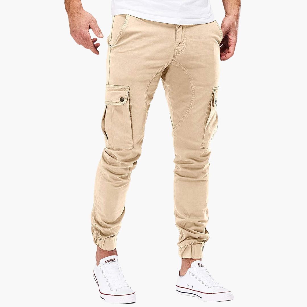 Bequeme Cargohose mit Seitentaschen - Herren Freizeithose