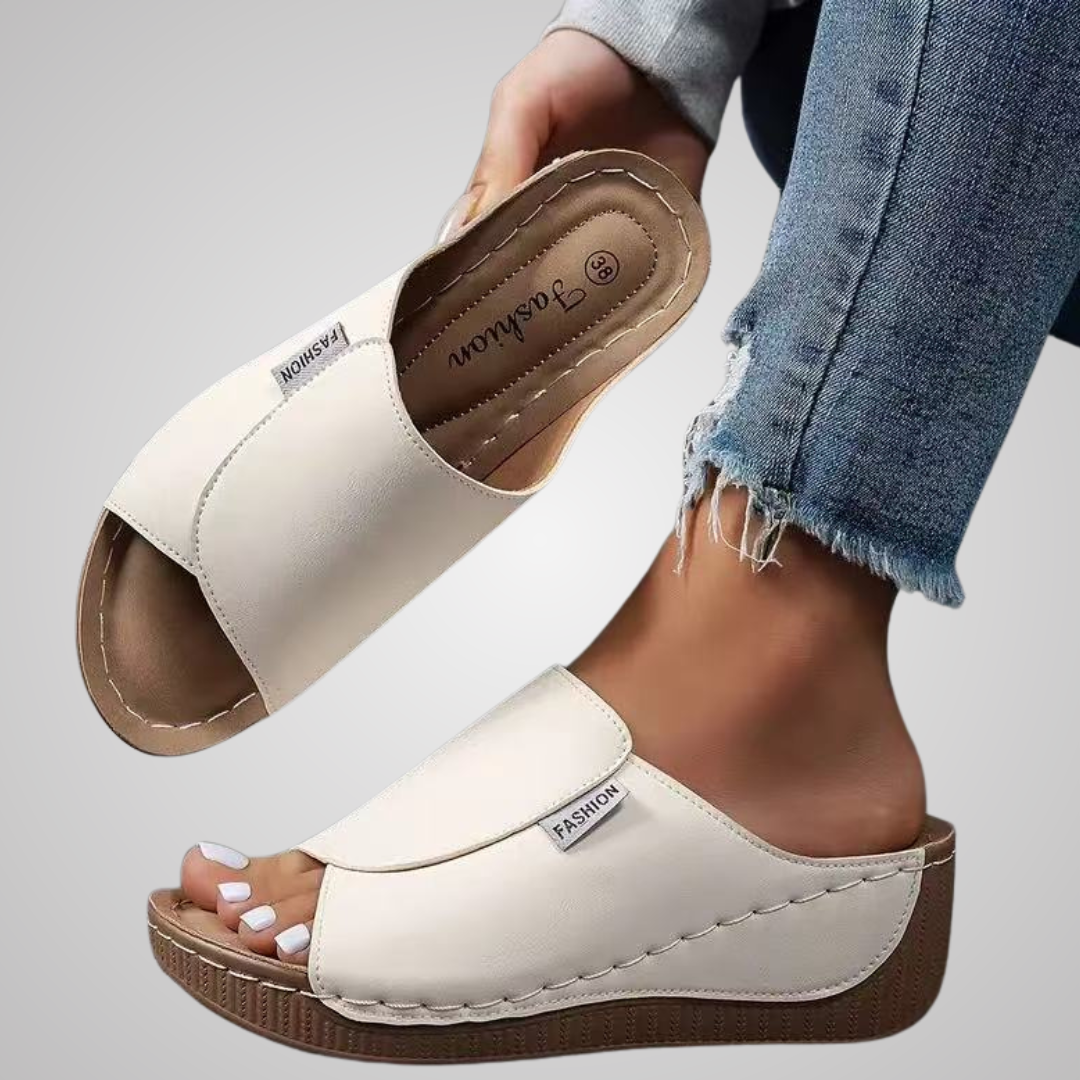 Elena™ | Fashion Keilabsatzsandale Premium