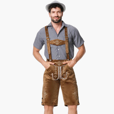Traditionelle Lederhosen für Herren - Oktoberfest 2025