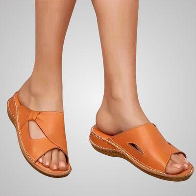 Michelle™ | Komfort Leder Sandale Premium