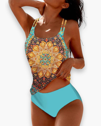 Damen Elegante Bademode | Komfortabel Bikini und Badeanzug in Dunkel Blau