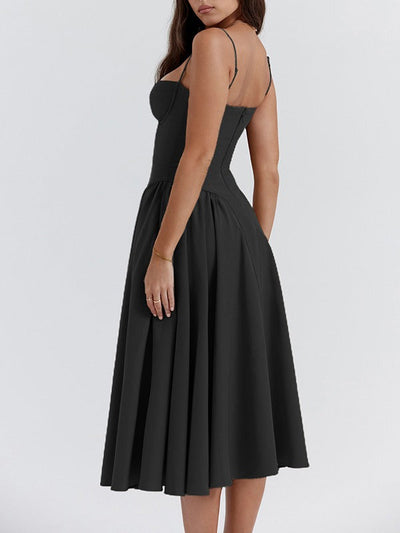 Vivian - Zeitlose Schönheit Midi-Kleid