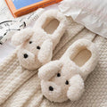 puppy weiße Slipper