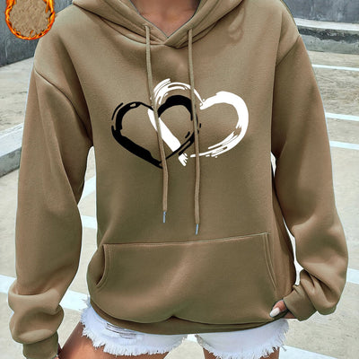 Aria™ – Herzmuster Gemütlicher Hoodie