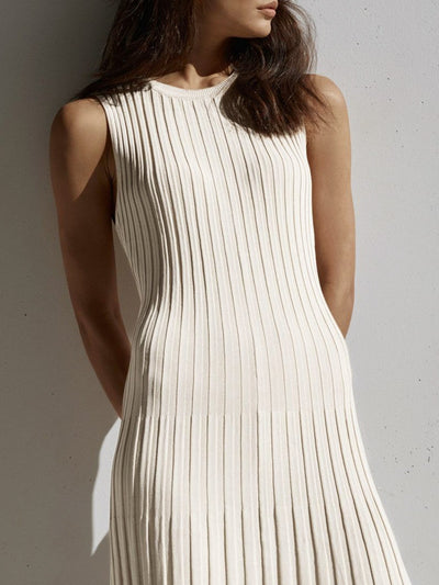 Elsy - Stilvolles weißes Kleid