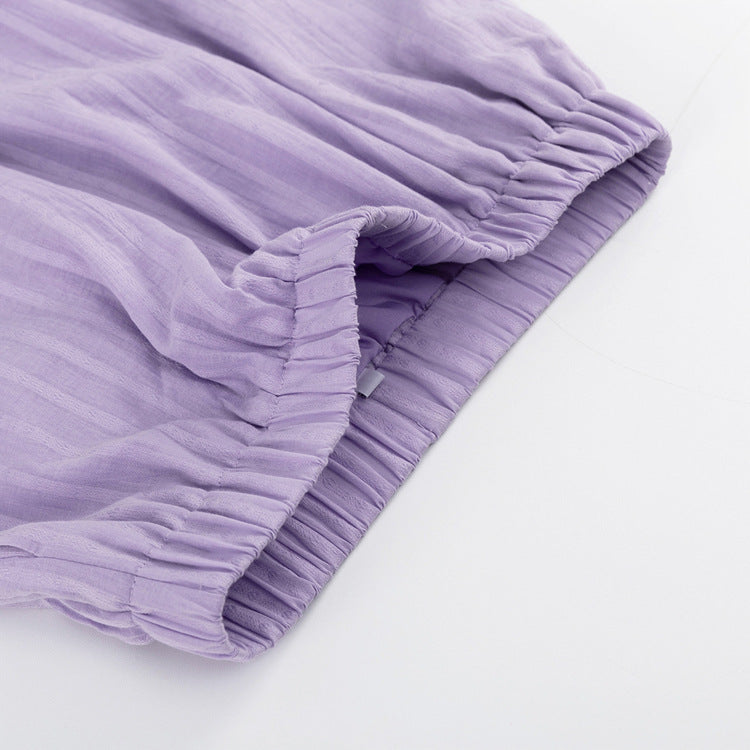 Jessie® | Set aus Button-Down-Hemd und leichten Shorts