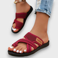 Naya – Bequeme Sommerschuhe mit Wohlfühlfaktor in Rot