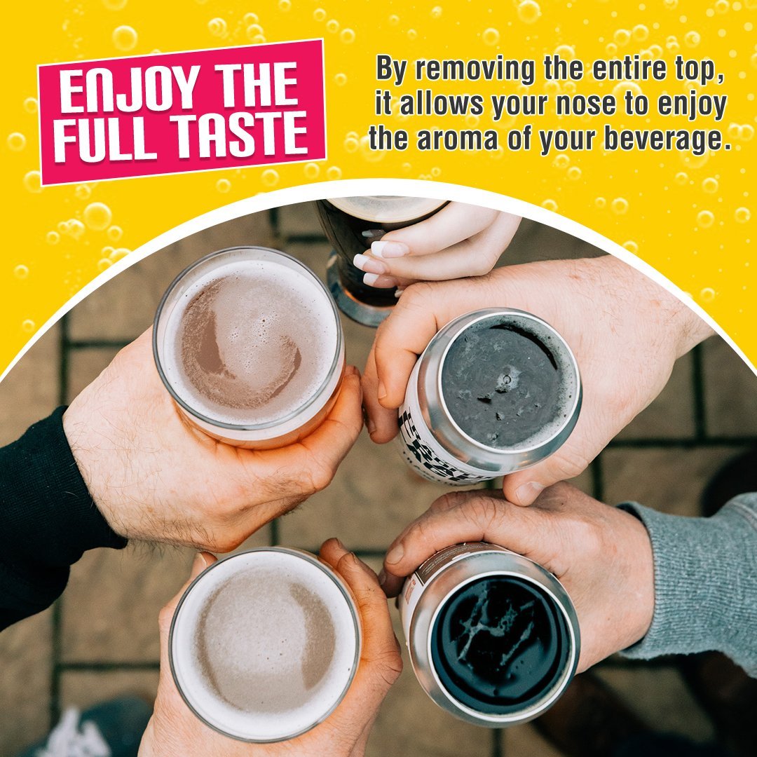 DrinkBuddy™ - Dosenöffner ohne Deckel