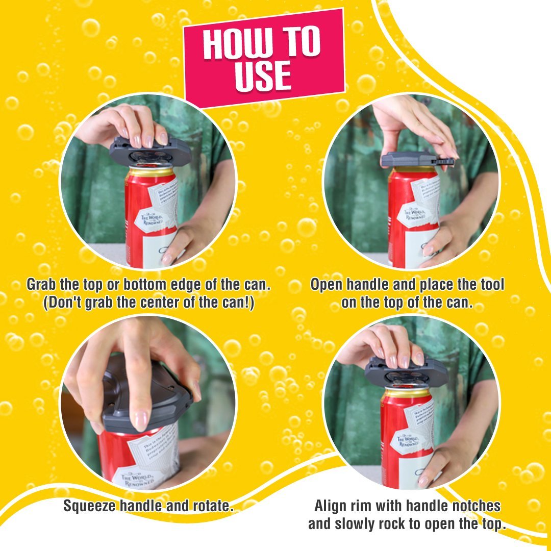 DrinkBuddy™ - Dosenöffner ohne Deckel