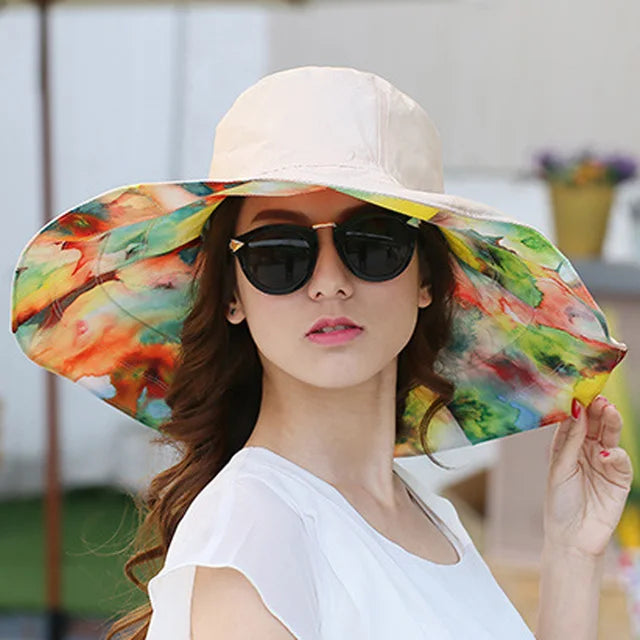 Sommer Sonnencreme Hut Mode