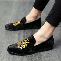 Herren Vintage Slip-On Loafer | Leicht in Schwarz