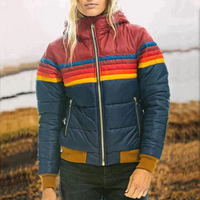 Winter-Pufferjacke für Frauen - Anja in Dunkelblau
