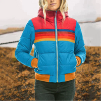 Winter-Pufferjacke für Frauen - Anja in Hellgrau