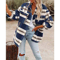 Ausgefallene Damen Jacke in Blau