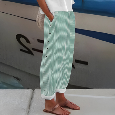 Mila™ | Soft-Line-Hose mit Seitentaschen