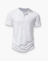Herren Lässiges T-Shirt | Bequem für Sommer und Freizeit in Weiß