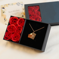 Gold / Ewige Liebe Rosendose
