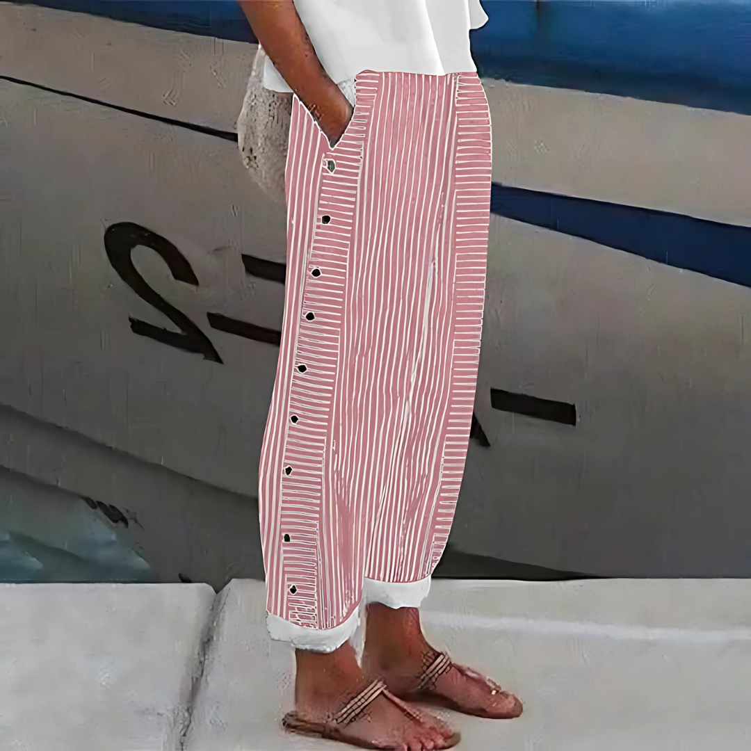 Mila™ | Soft-Line-Hose mit Seitentaschen