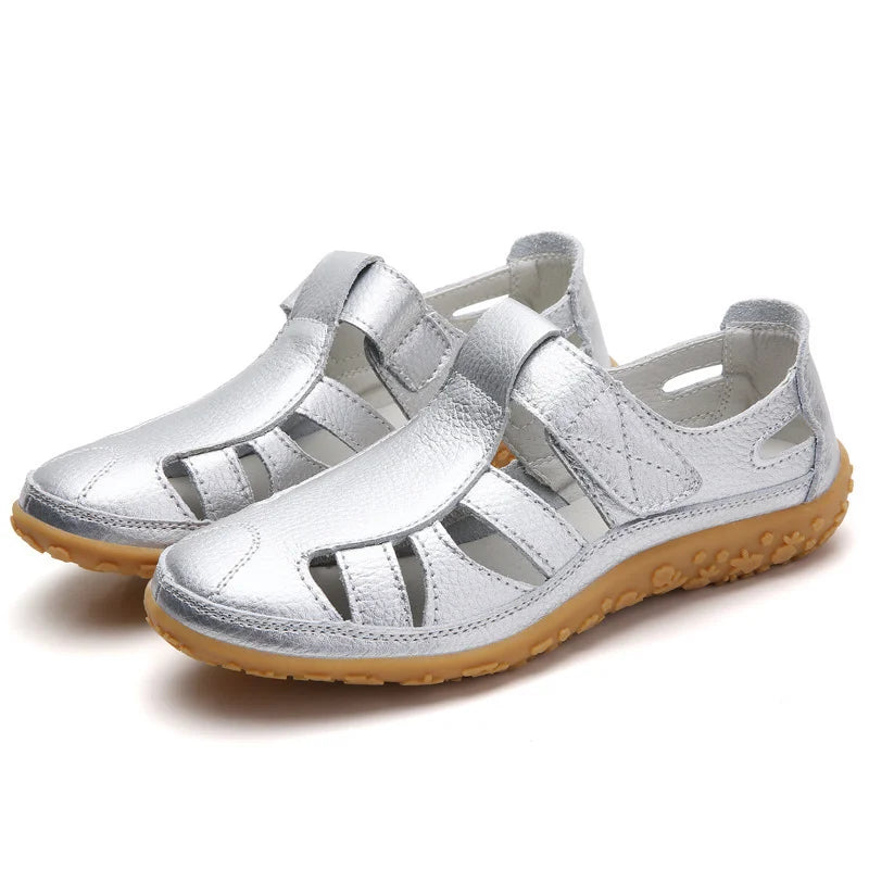 Damen Sandalen mit Ausschnitt-Design