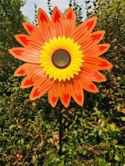 Suncharm™ Bunter Sonnenblumen-Windmühle