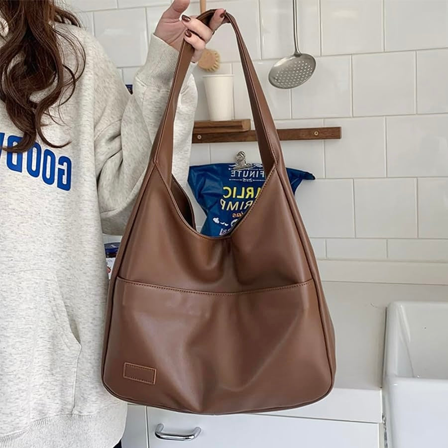 Vielseitige Vegan-Ledertasche für Damen