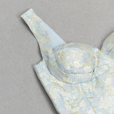 Hilary - Frauen Kleid Blume ärmellos