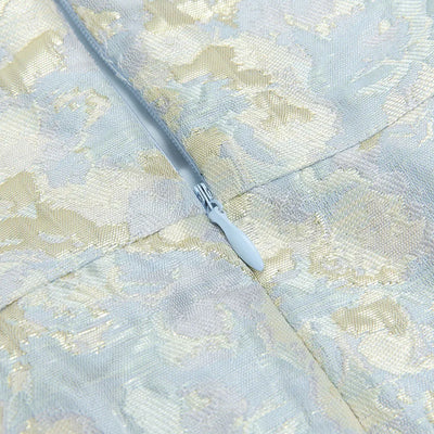 Hilary - Frauen Kleid Blume ärmellos