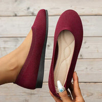 Mandy | Orthopädische Schmerzfreie Ballerinas in Rot